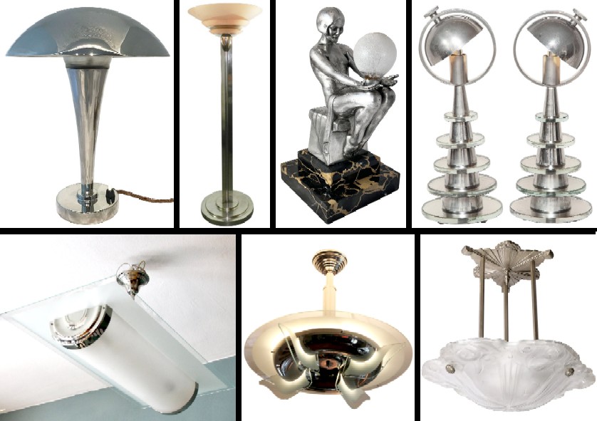 Nickel Plated Lighting Examples